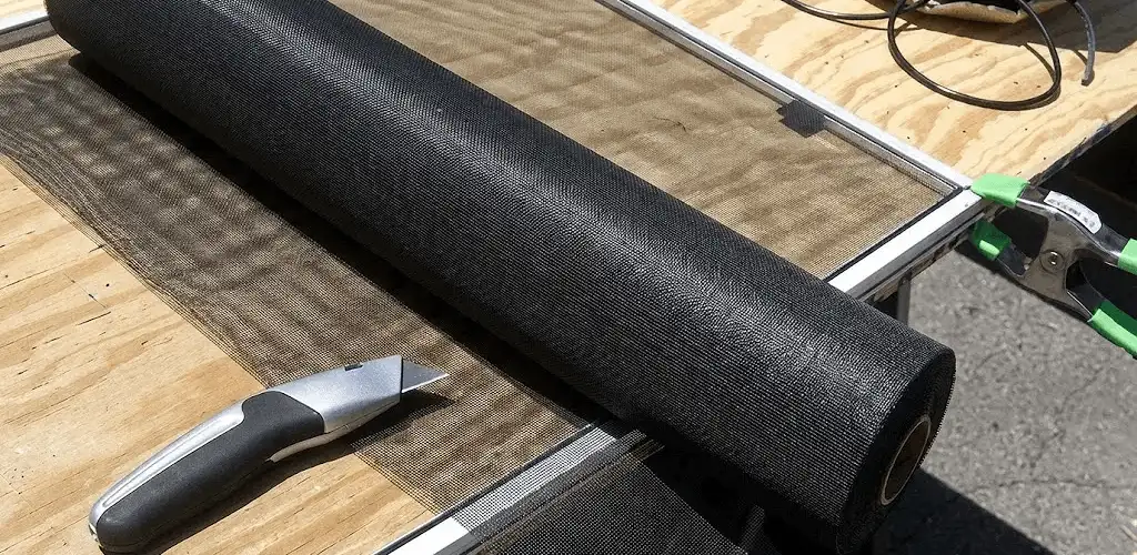 Window screen replacement materials and tools for screen repair in Richmond, VA